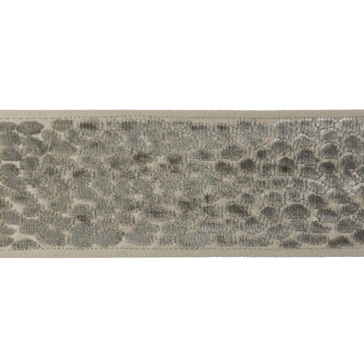KRAVET DESIGN VELVET PEBBLE PLATINUM