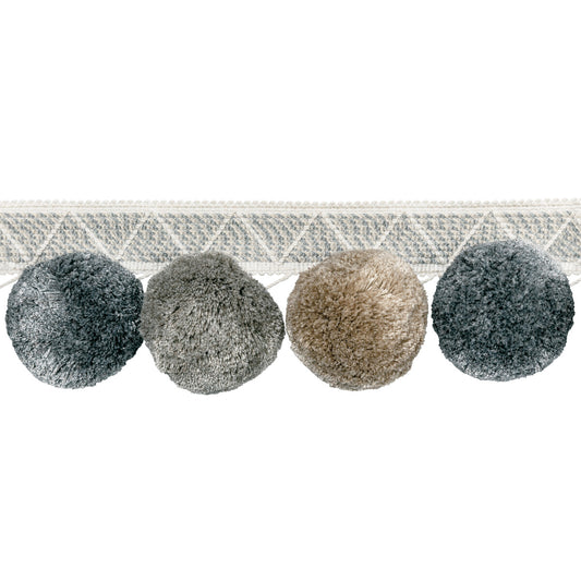 KRAVET COUTURE PHUKET POMS PEWTER