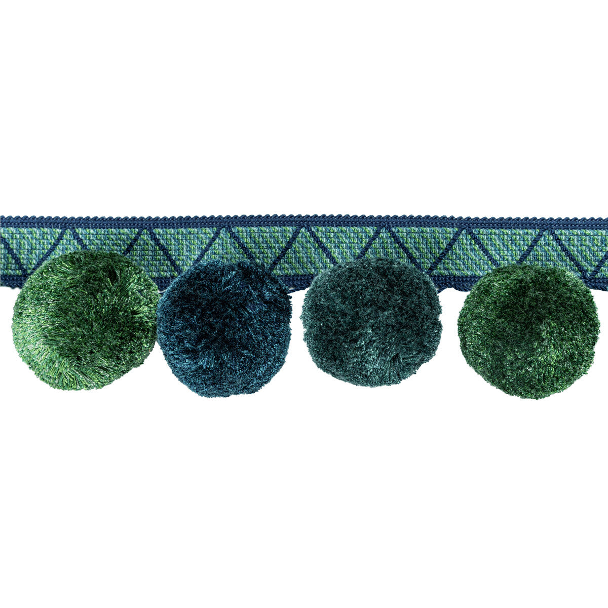 KRAVET COUTURE PHUKET POMS PEACOCK