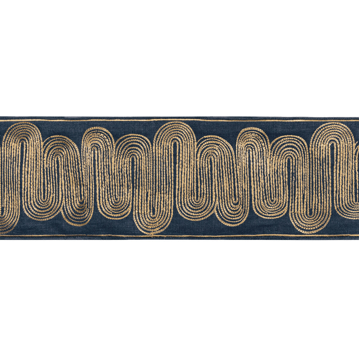 KRAVET COUTURE ISCHIA TAPE GOLD/NAVY