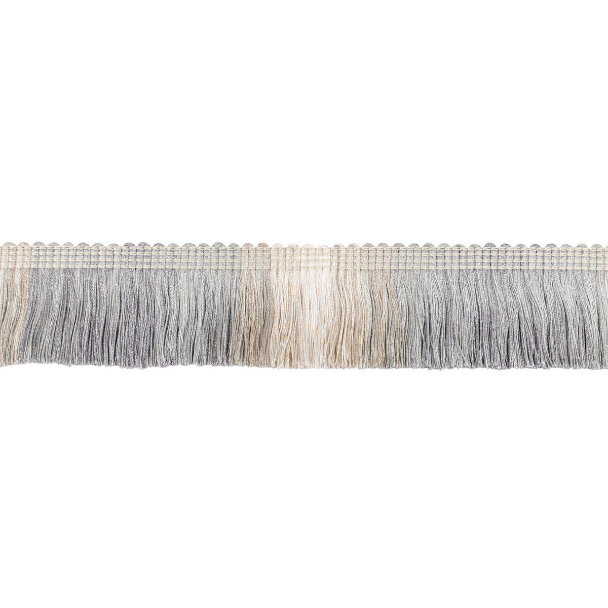 KRAVET COUTURE DAINTREE FRINGE PEWTER