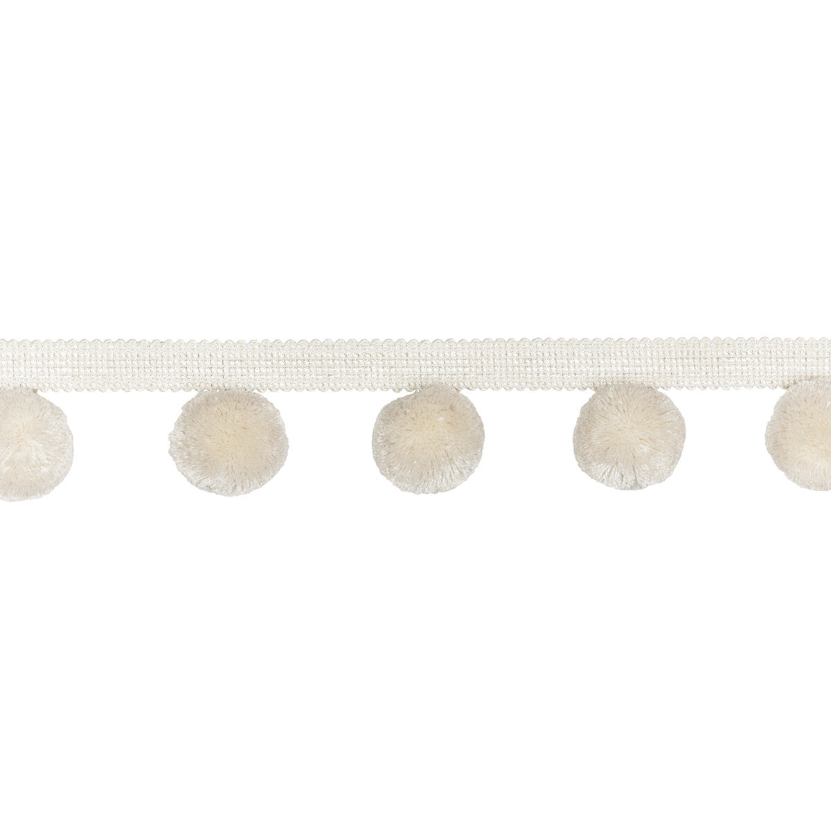 KRAVET COUTURE PARADISE POMS IVORY