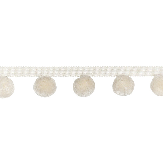 KRAVET COUTURE PARADISE POMS IVORY