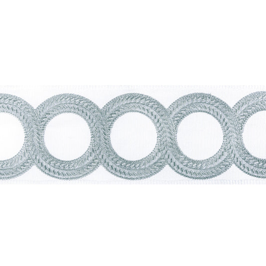 KRAVET COUTURE LOOPED TAPE SILVERMIST
