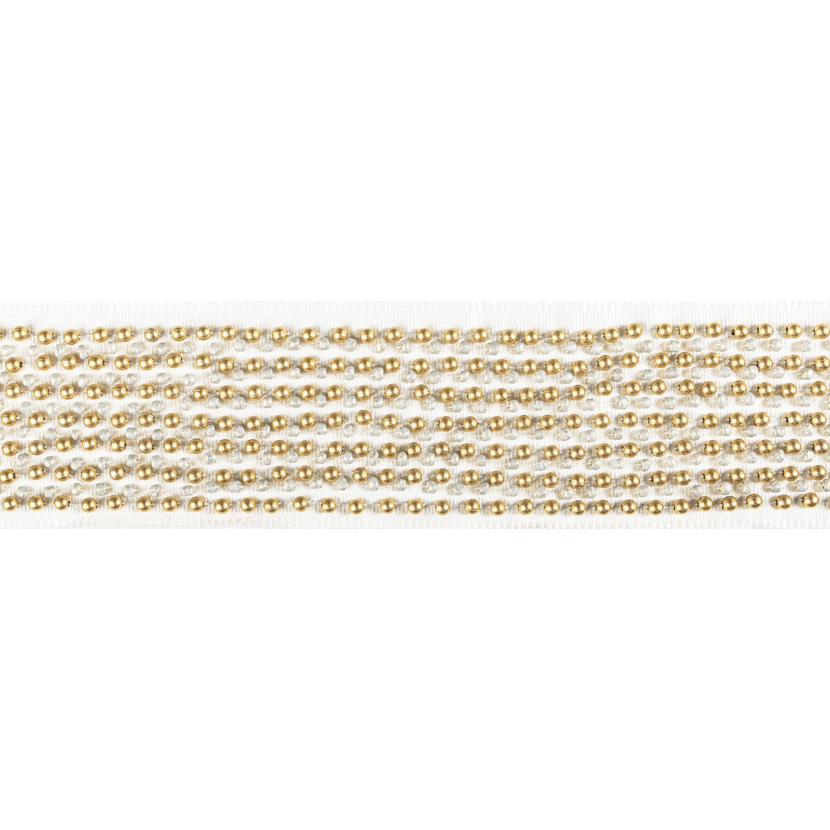 KRAVET COUTURE GALAXY BEAD TAPE GOLD