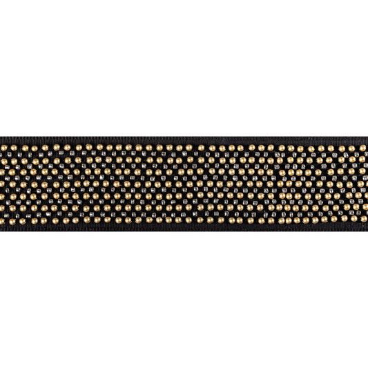 KRAVET COUTURE GALAXY BEAD TAPE NOIR