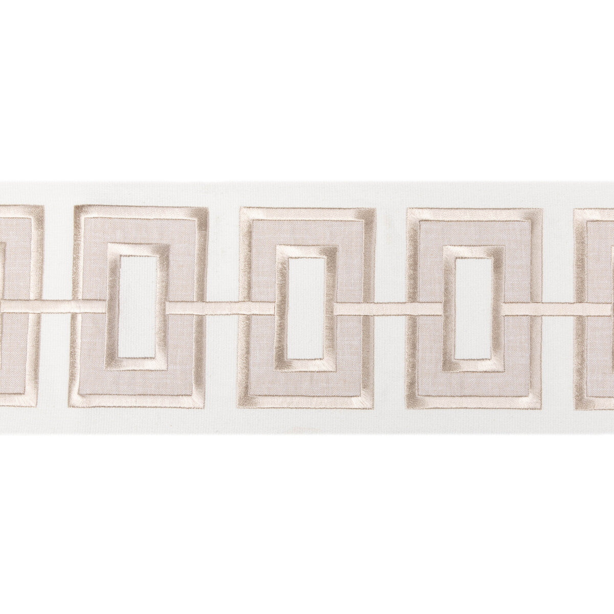 KRAVET COUTURE APPLIQUE WIDE TAPE LINEN