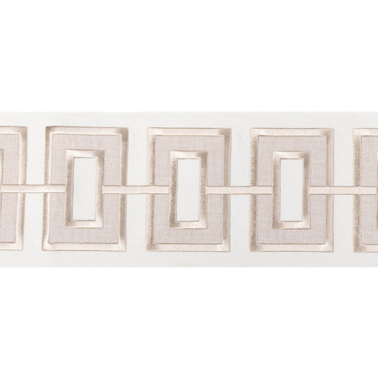 KRAVET COUTURE APPLIQUE WIDE TAPE LINEN