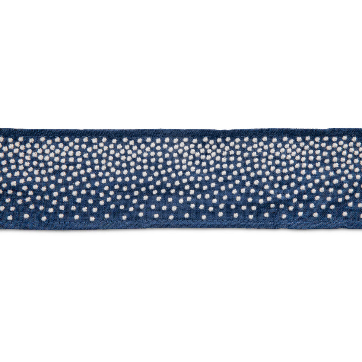 KRAVET DESIGN WHITECLIFF TAPE INDIGO