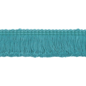 *Lilly Pulitzer for Lee Jofa: Ruffle Me Brush Fringe Trim TL10108.335.0 Seafoam