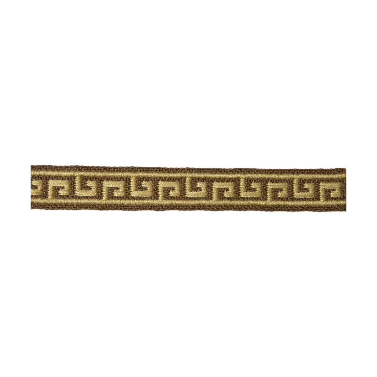 LEE JOFA MINI GREEK KEY CHESTNUT