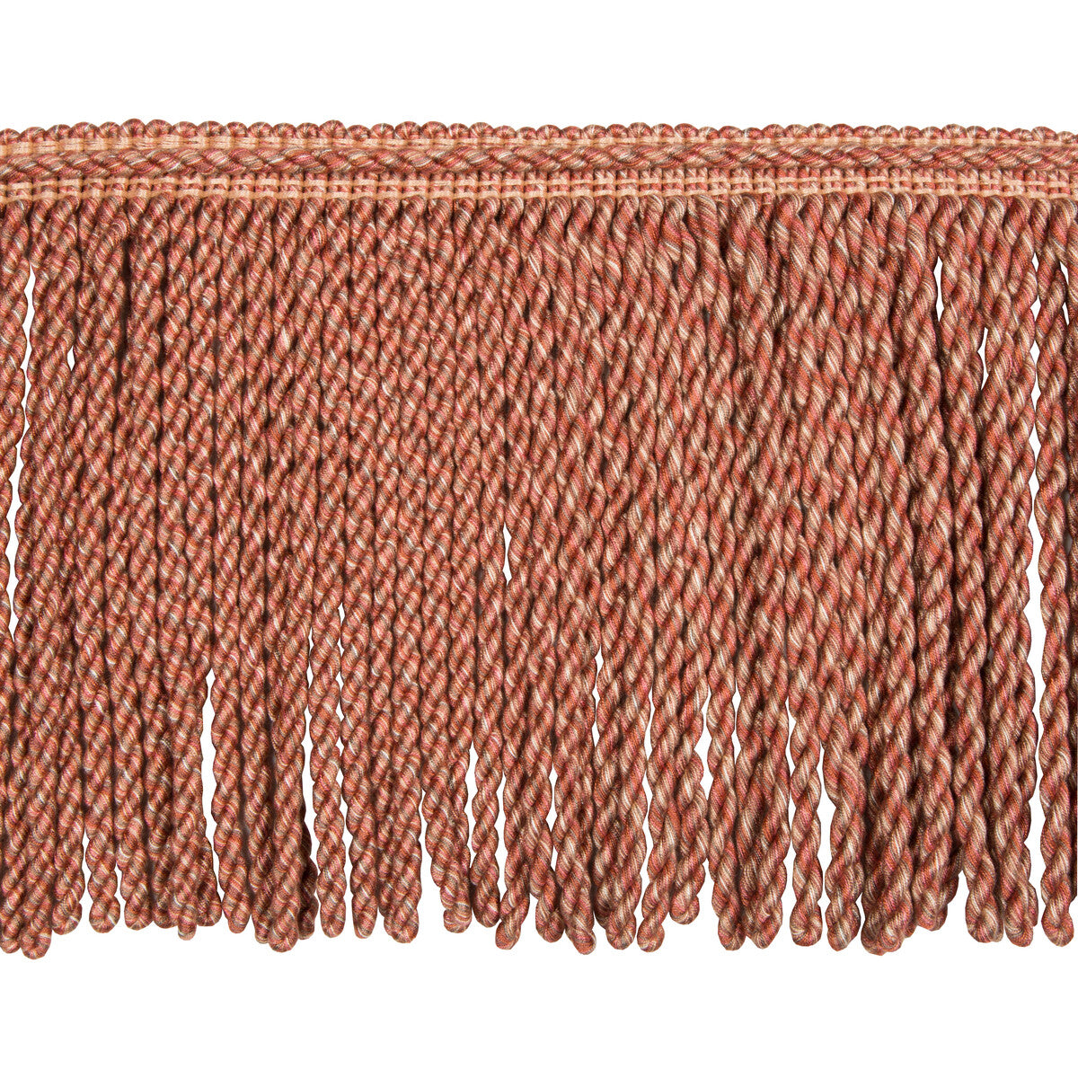 LEE JOFA MODERN FELIX FRINGE BRICK/ECRU