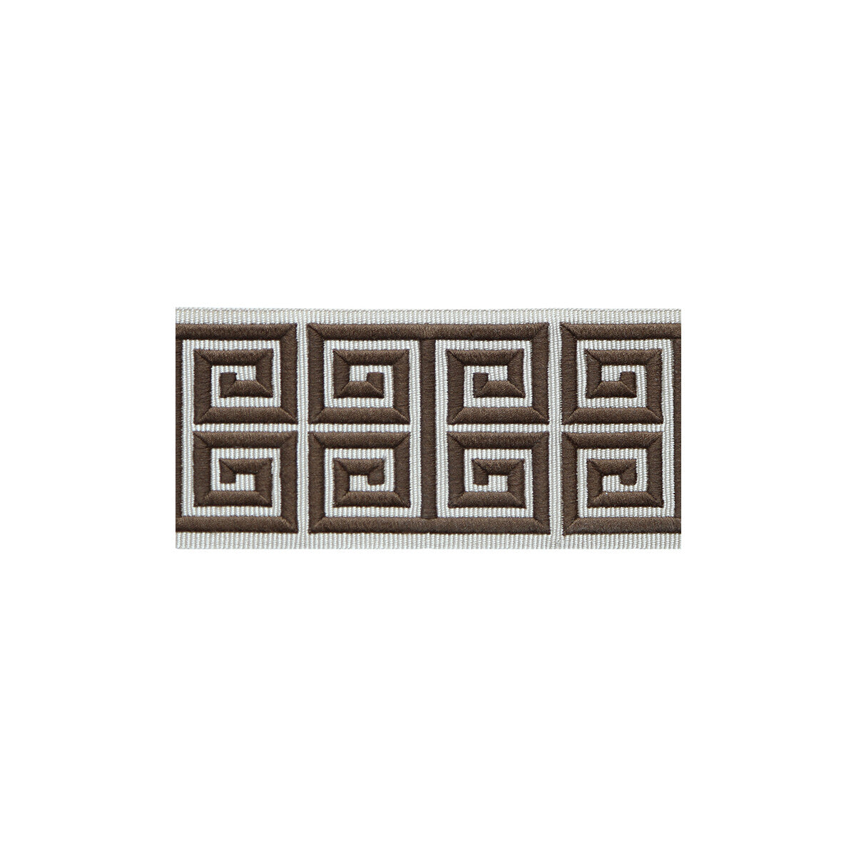 LEE JOFA GREEK EMB BORDER BROWN
