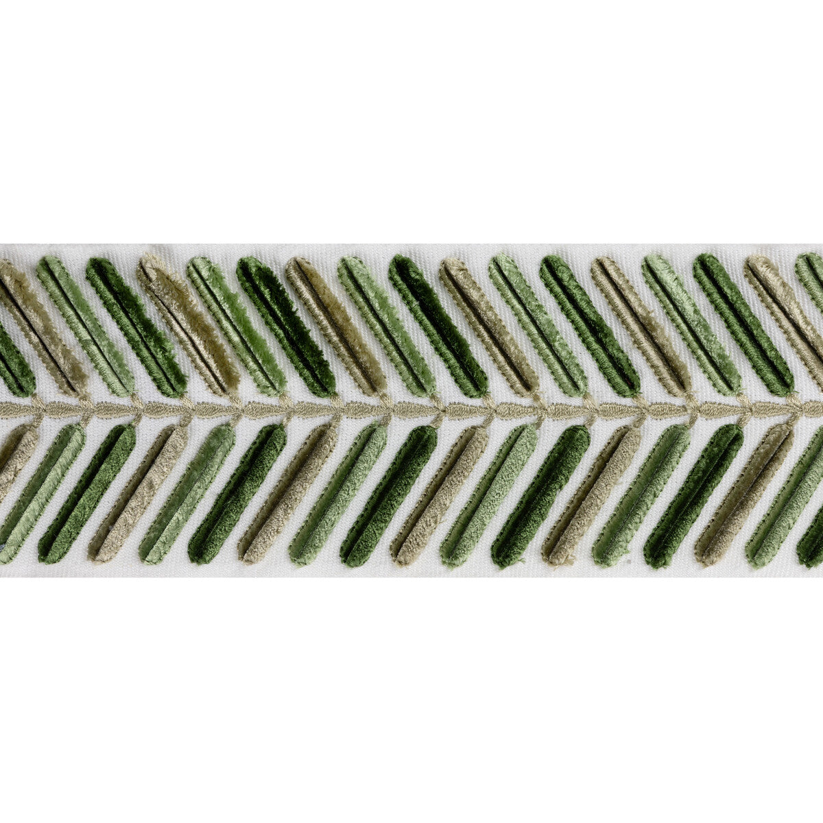 LEE JOFA WINGFIELD EMB TAPE GREEN