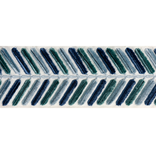 LEE JOFA WINGFIELD EMB TAPE BLUE