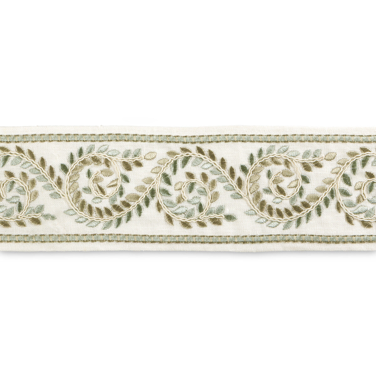 LEE JOFA LANGTON EMB TAPE AQUA