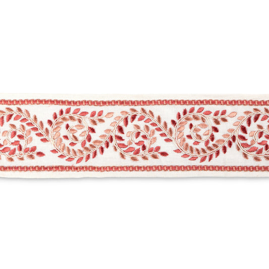 LEE JOFA LANGTON EMB TAPE CORAL