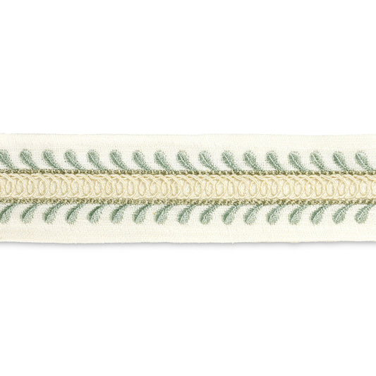 LEE JOFA TAPTON EMB TAPE AQUA