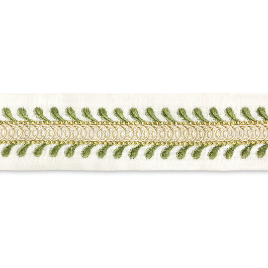 LEE JOFA TAPTON EMB TAPE GREEN
