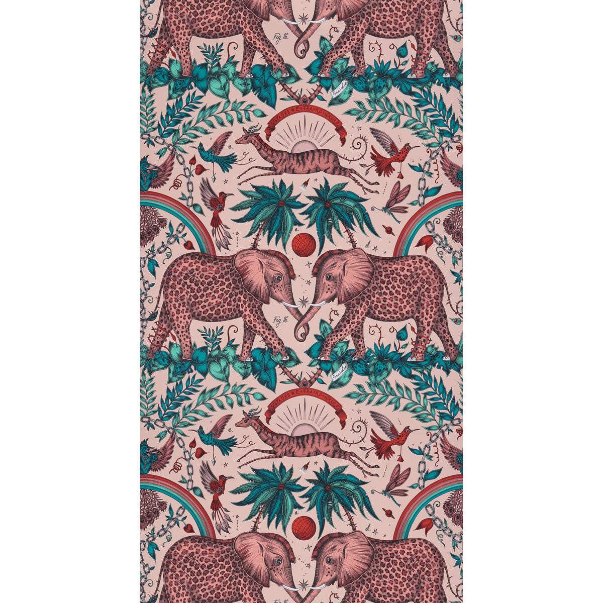 CLARKE AND CLARKE ZAMBEZI PINK