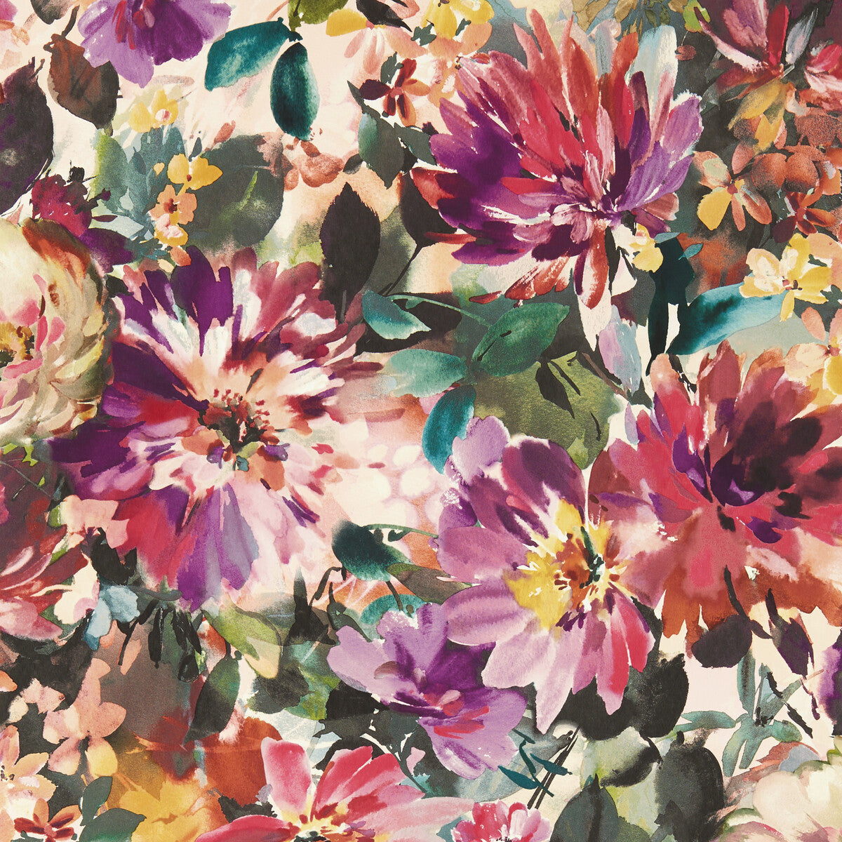 CLARKE AND CLARKE TAHITI FUCHSIA WP