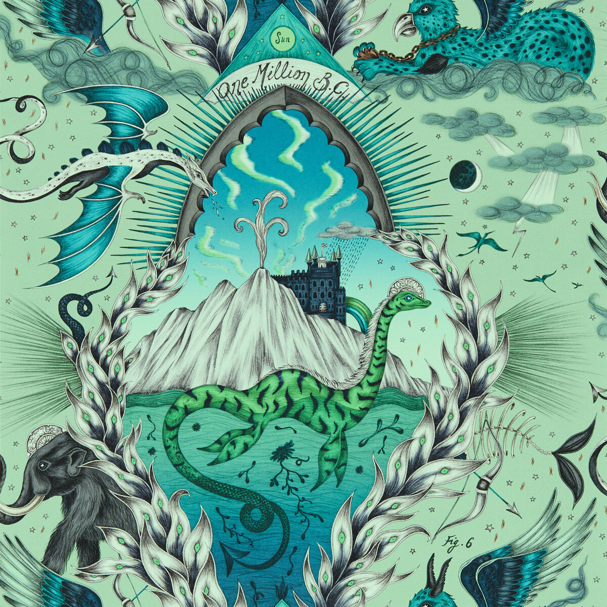 CLARKE AND CLARKE HIGHLANDIA SAGE WP