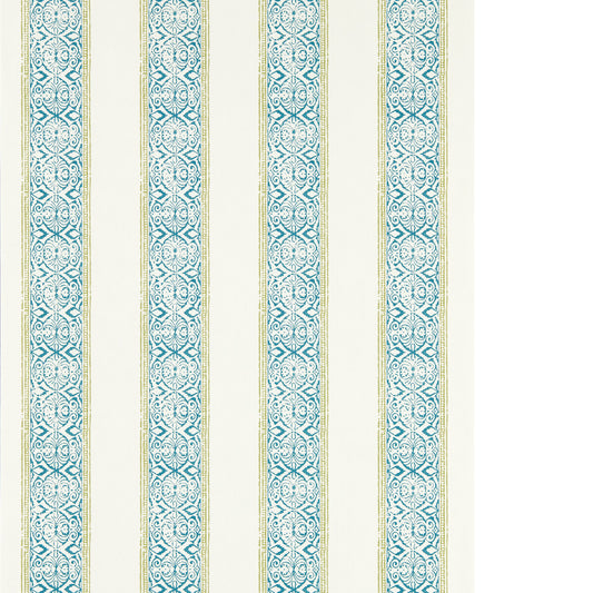 CLARKE AND CLARKE KALAMKARI TEAL WP