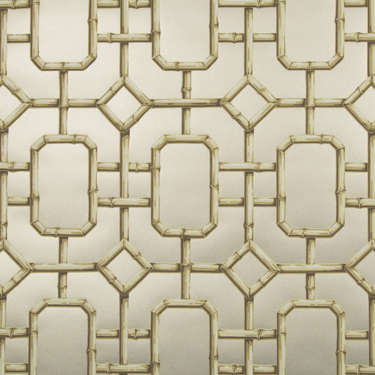 KRAVET COUTURE BAMBU FRET PEWTER