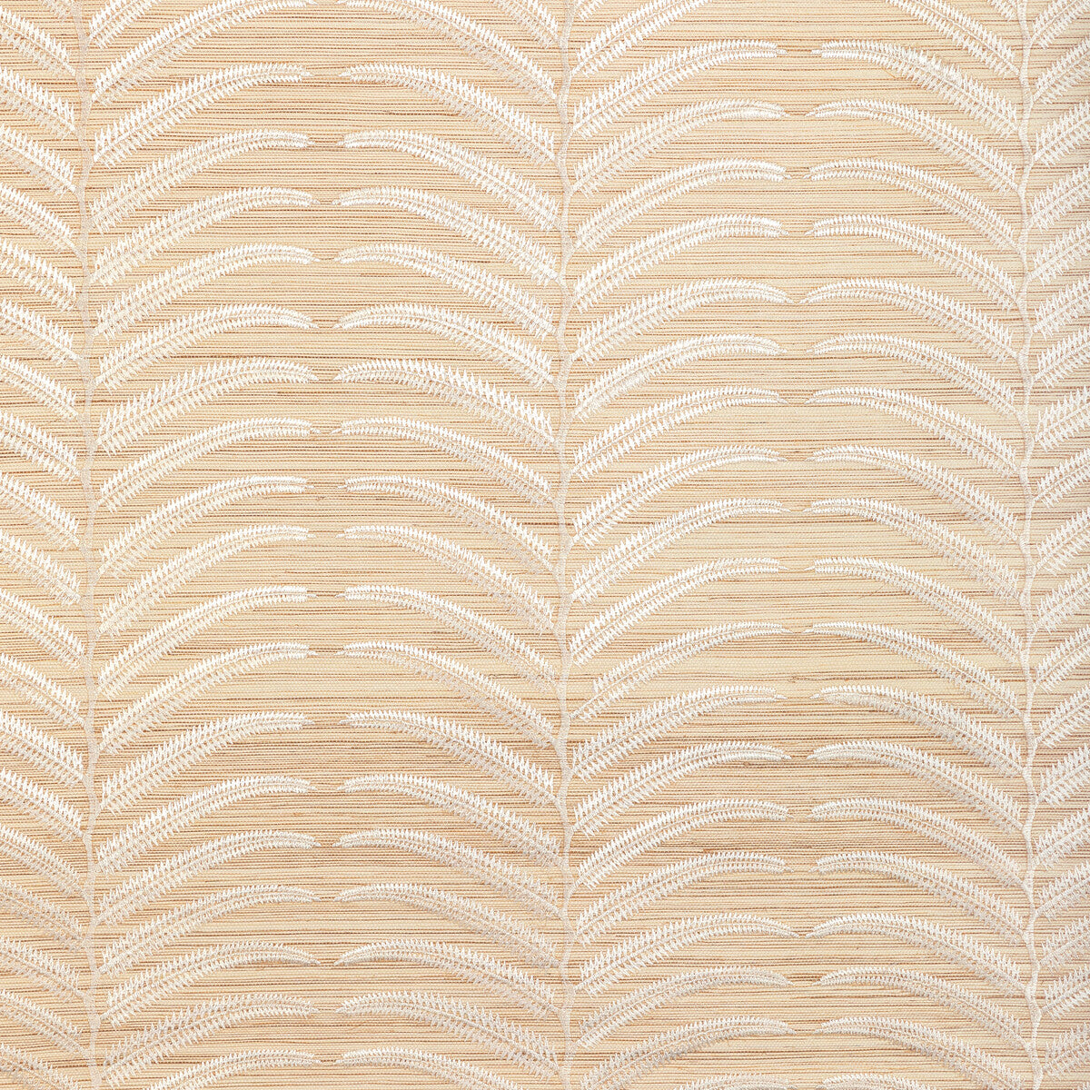 KRAVET COUTURE PLANTAE EMB SISAL IVORY