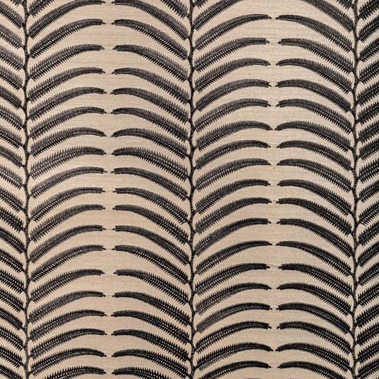 KRAVET COUTURE PLANTAE EMB SISAL NOIR