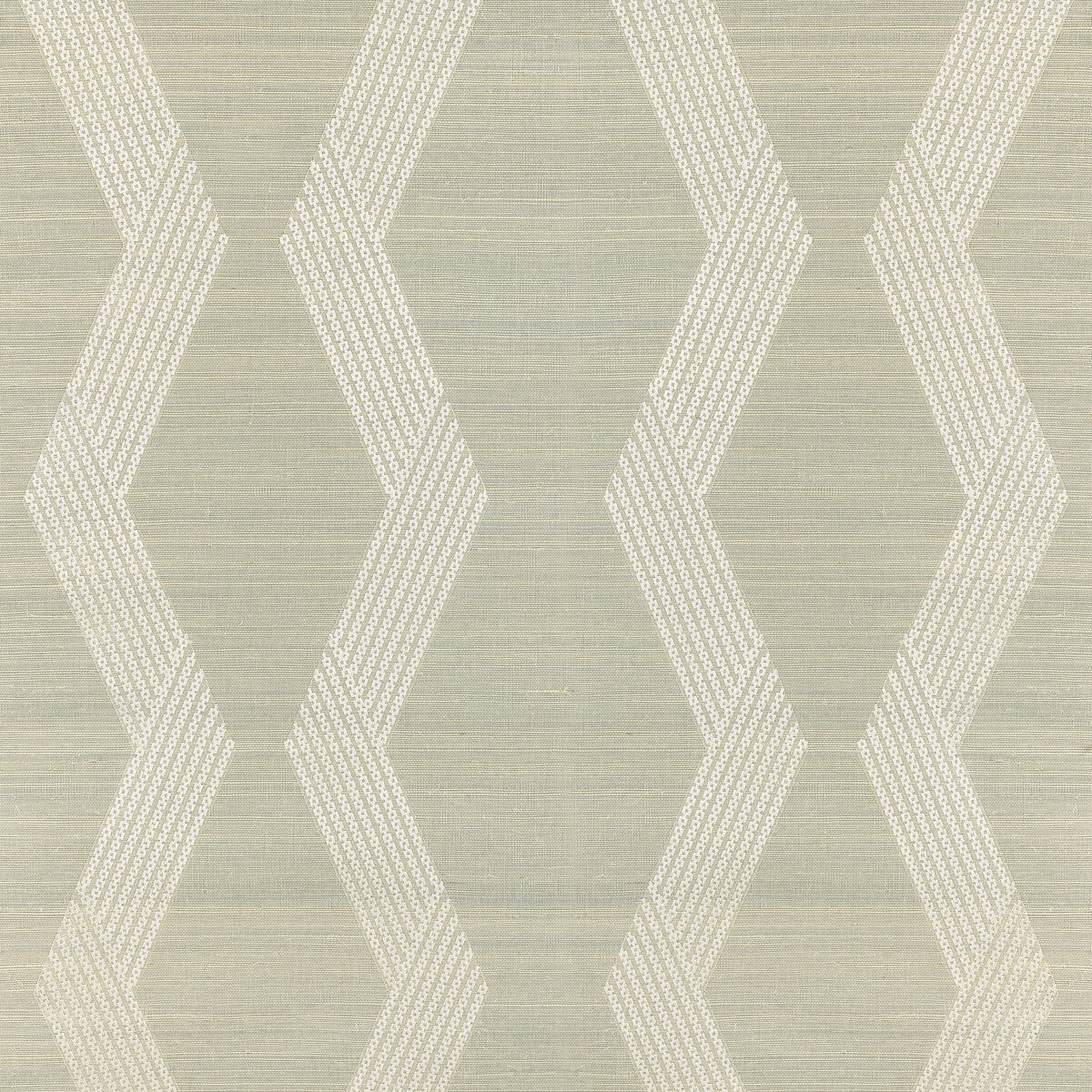 KRAVET COUTURE CHAINLINK EMB SISAL ICE