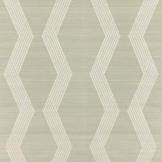 KRAVET COUTURE CHAINLINK EMB SISAL ICE