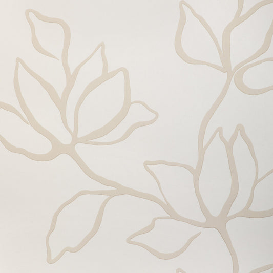 KRAVET COUTURE FLORAL SKETCH WP NATURAL