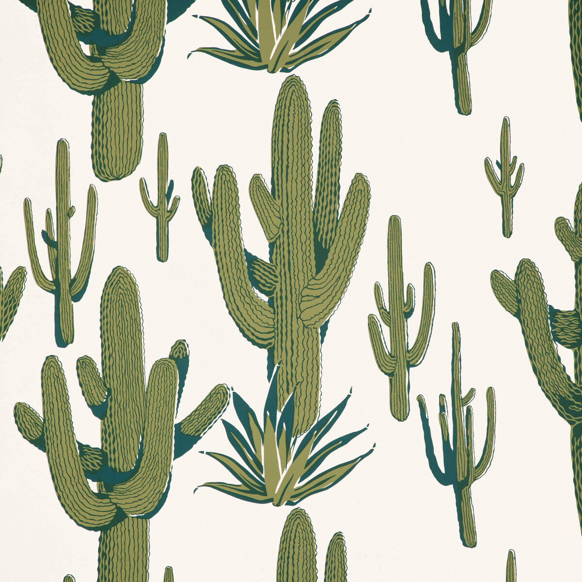 KRAVET COUTURE CACTI LAND WP AGAVE