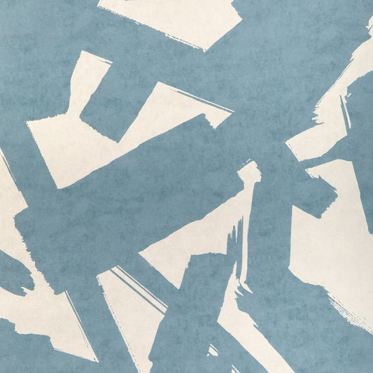 KRAVET COUTURE BOLD LINES WP SKY