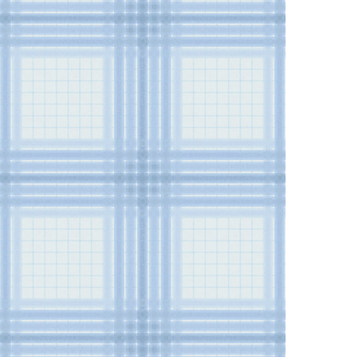 KRAVET COUTURE WAYLAND PLAID WP BLUE BAY