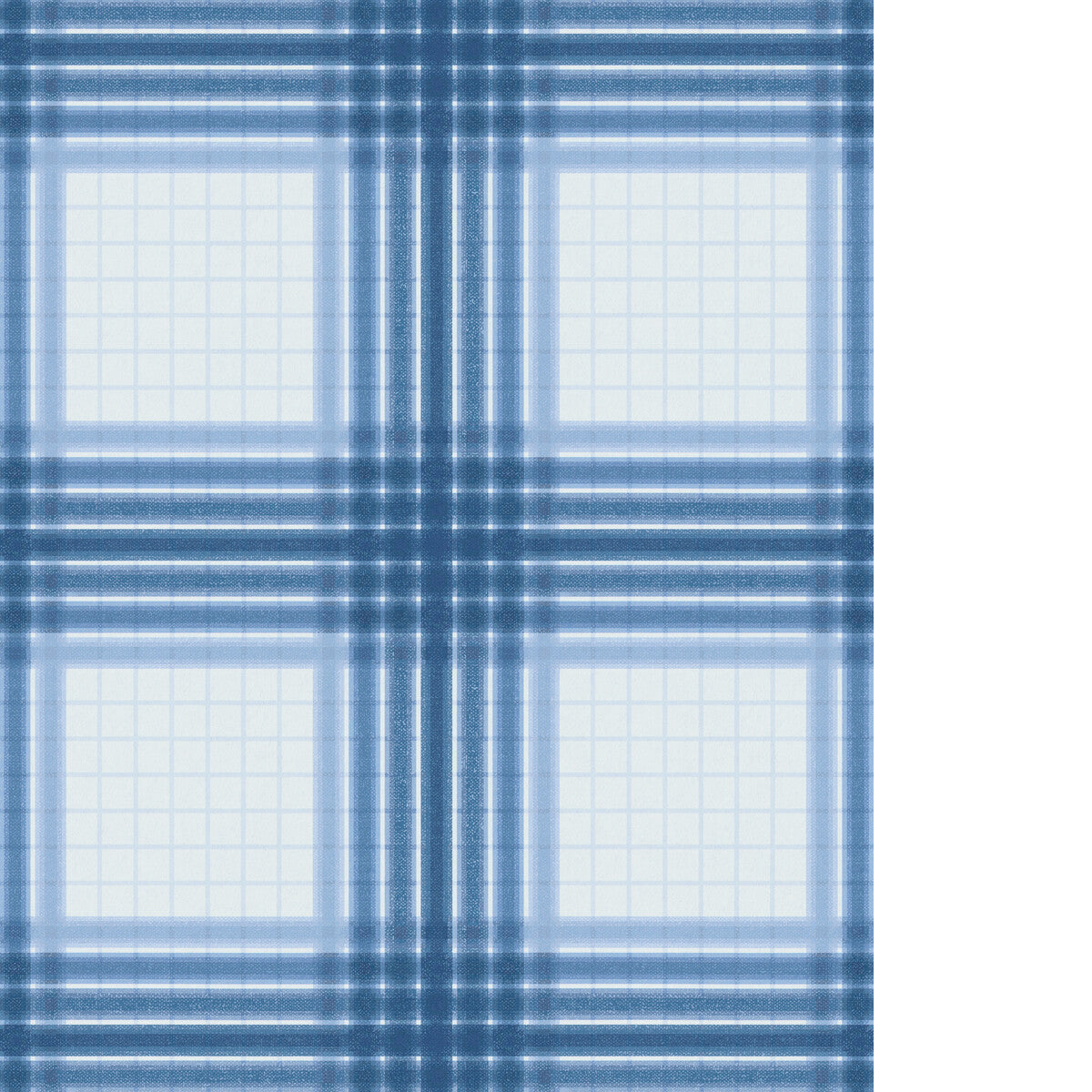 KRAVET COUTURE WAYLAND PLAID WP BOCA BLUE