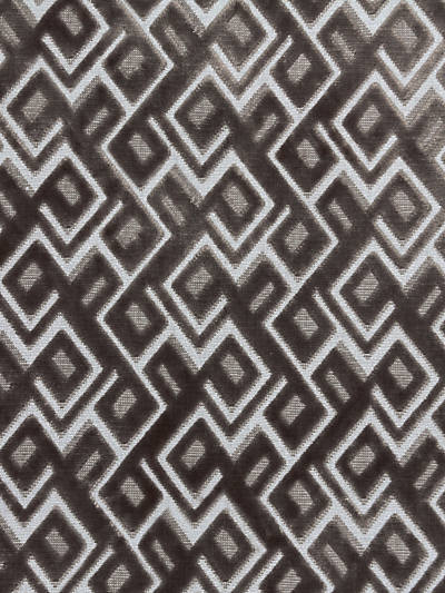 Scalamandre: Anni Jacquard Velvet A9 0006 ANNI Dark Taupe