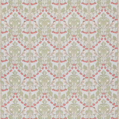 GP&J Baker: Birds & Cherries Cotton BP10967.4.0 Soft Blue