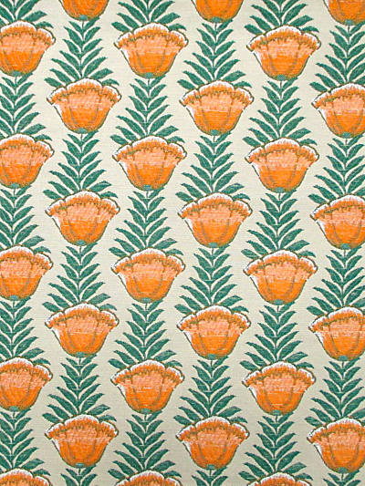 Scalamandre: Papaveri CL 0003 36448 Arancio