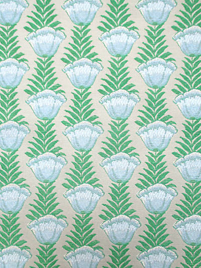 Scalamandre: Papaveri CL 0007 36448 Acqua