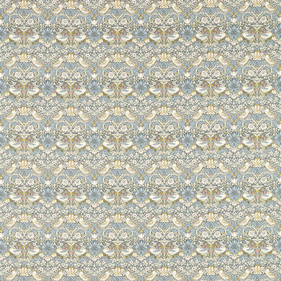 William Morris for Clarke & Clarke: Strawberry Thief F1678/02.CAC.0 Slate