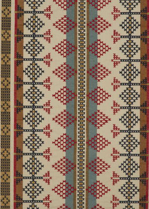 Mulberry Home: Saddle Blanket FD737.G103.0 Indigo/Red