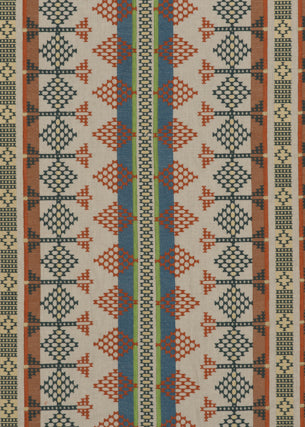 Mulberry Home: Saddle Blanket FD737.R11.0 Teal