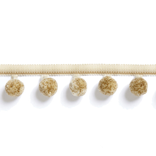 Scalamandre: Osborne Pom Pom Fringe SC 0003 FX1500 Camel