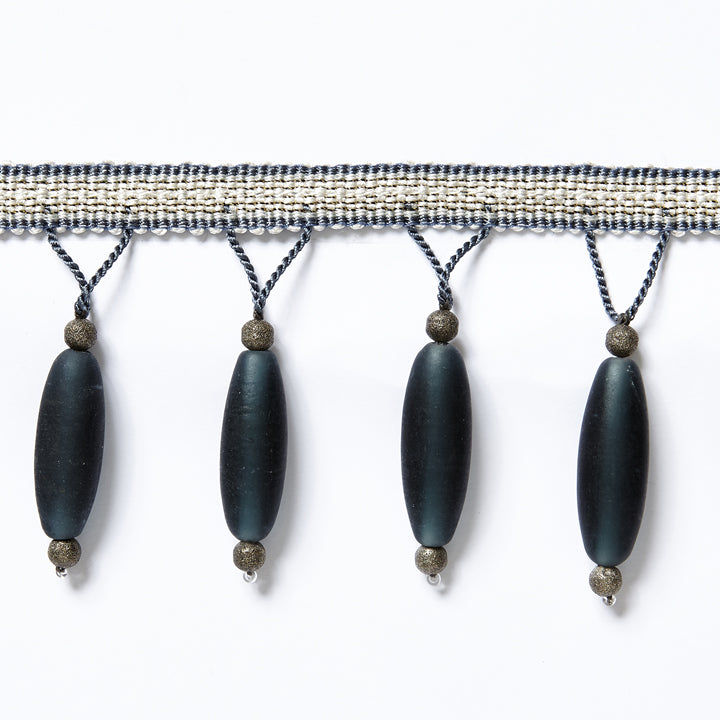 Scalamandre: Vionnet Beaded Fringe SC 0005 FX1501 Petrol