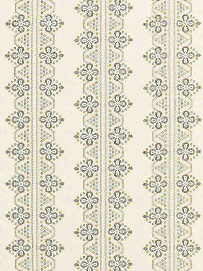 Grey Watkins for Scalamandre: Imogen Embroidery GW 0001 27246 Earl Grey