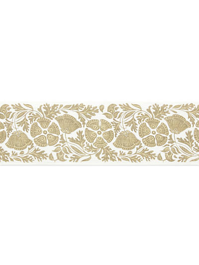 Grey Watkins for Scalamandre: Gretel Printed Tape GW 0003 T3330 Wheat Fields