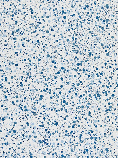 Hinson for Scalamandre: Spatter HN 00BK F0153 Ocean Blue