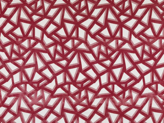 Highland Court: Aztec Velvet HU15846-746 Geranium